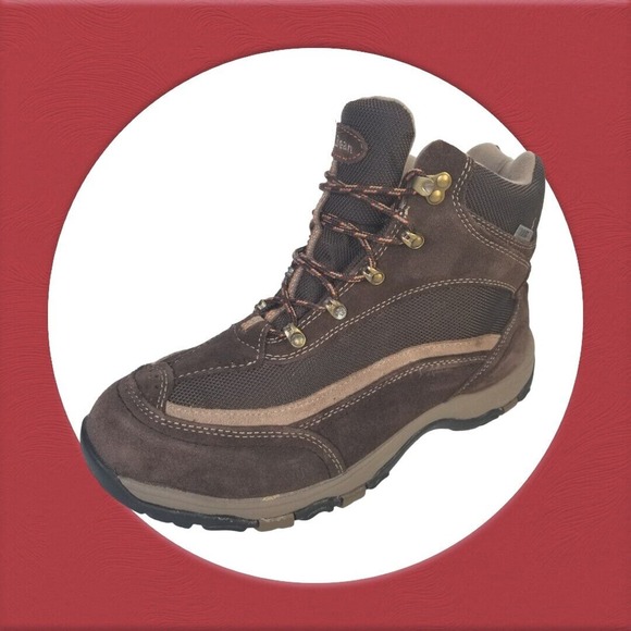 LLBean Tek Brown‎ Men’s Leather Hiking Boots Size 11M Waterproof Without Insole - Picture 2 of 16